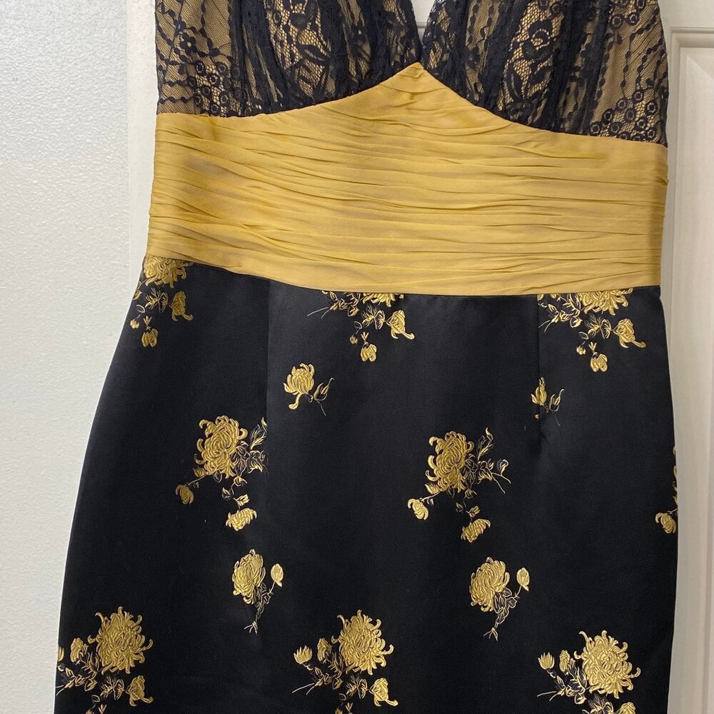 Phoebe Couture Brocade Silk Dress - NWOT